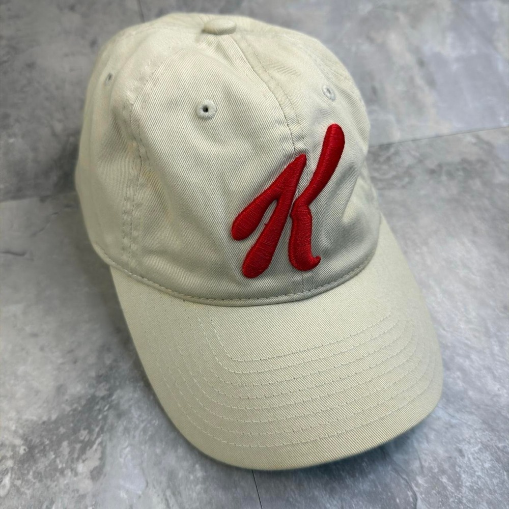 Cream Kellogg's brand promo logo baseball cap adjustable size